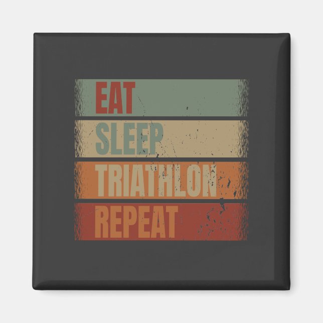Imán Triathlon Funny (Frente)