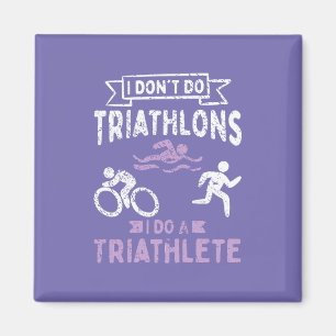 Imán Triathlon Funny