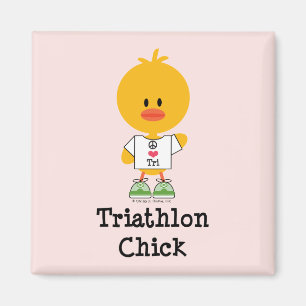 Imán TriathlonChick