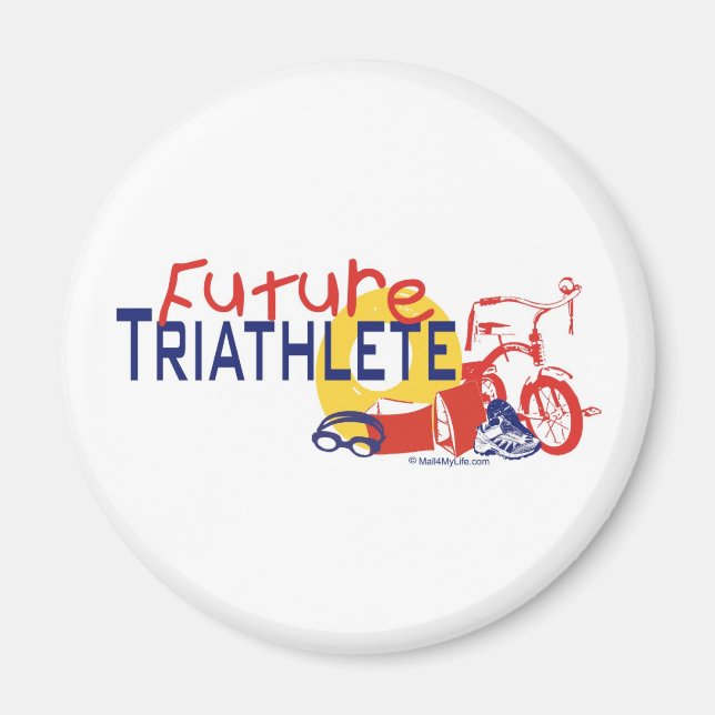 Imán Triatleta Futura (Frente)
