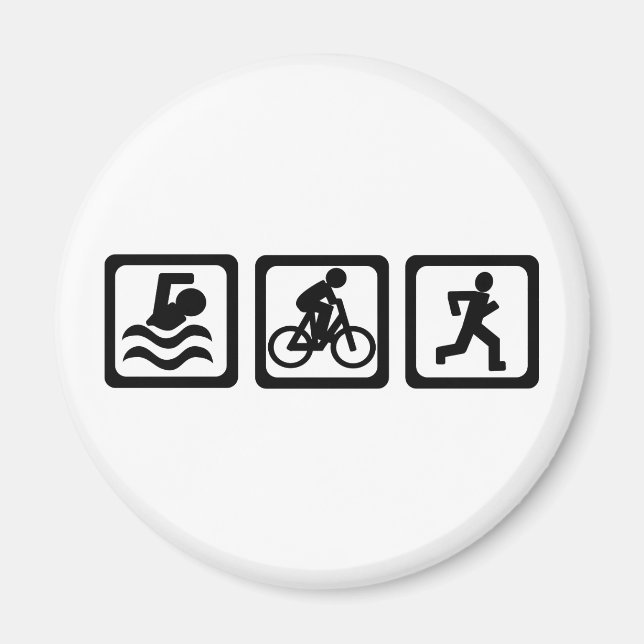 Imán Triatlón (Frente)