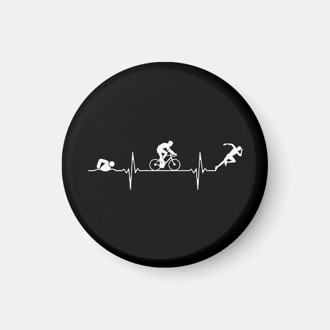 Imán Triatlón - Triatlón (Frente)