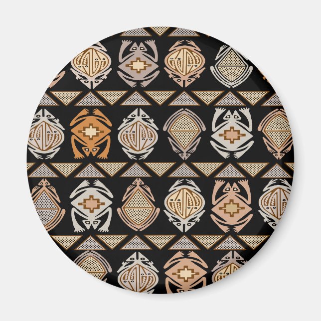 Imán Tribal Leap Frogs (Frente)