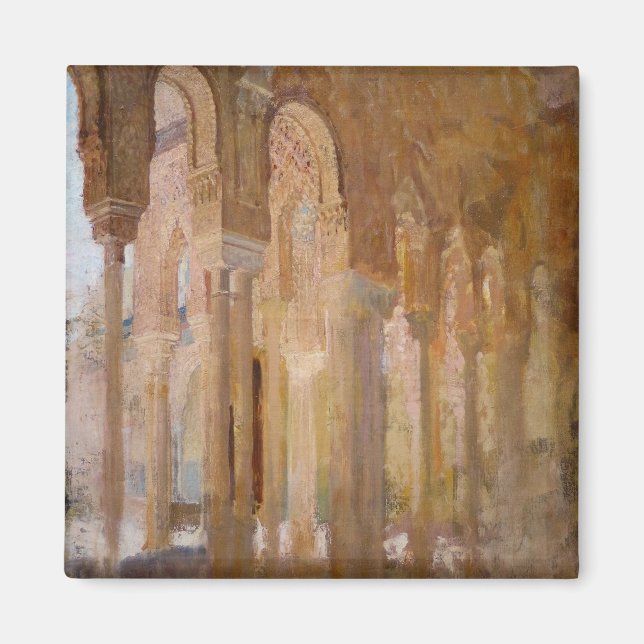 Imán Tribunal de los Leones, Alhambra (por Henri Regnau (Frente)