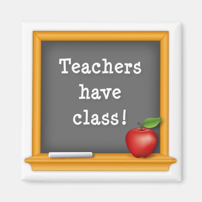 Imán Tributo al profesor: (Frente)