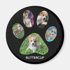 Imán Tributo de impresión de papel de Mascota personali