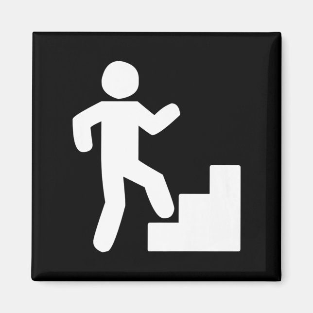 Imán Tributo por escalas de escalada (Frente)