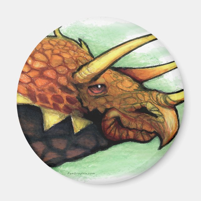 Imán Triceratops (Frente)