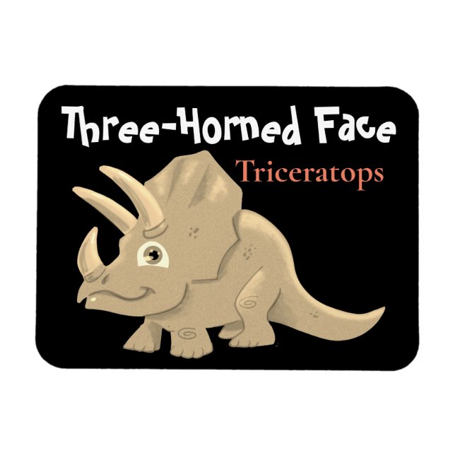 Imán Triceratops (Horizontal)