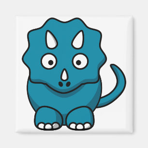 Imán Triceratops bebé