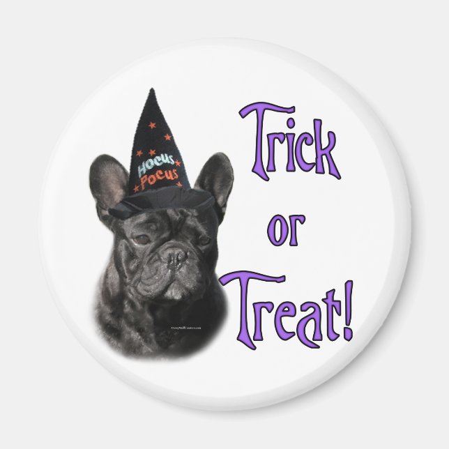 Imán Trick de Bulldog francés (Frente)