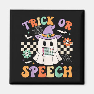 Imán Trick O Speech Halloween Slp Terapia De Discurso R