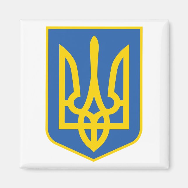 IMÁN TRIDENTE DE UCRANIA (Frente)