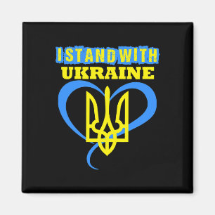 Imán Tridente de Ucrania Bandera de Ucrania Bandera ucr