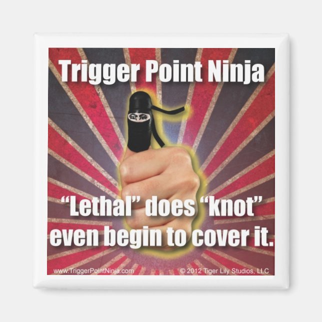 Imán Trigger Point Ninja ® es letal (Frente)