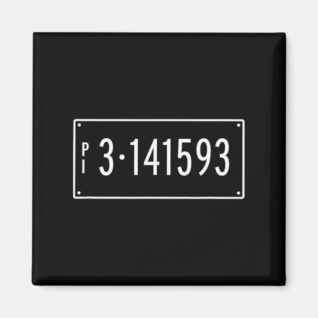 Imán Trigonometría de la placa de matemáticas del día d (Frente)