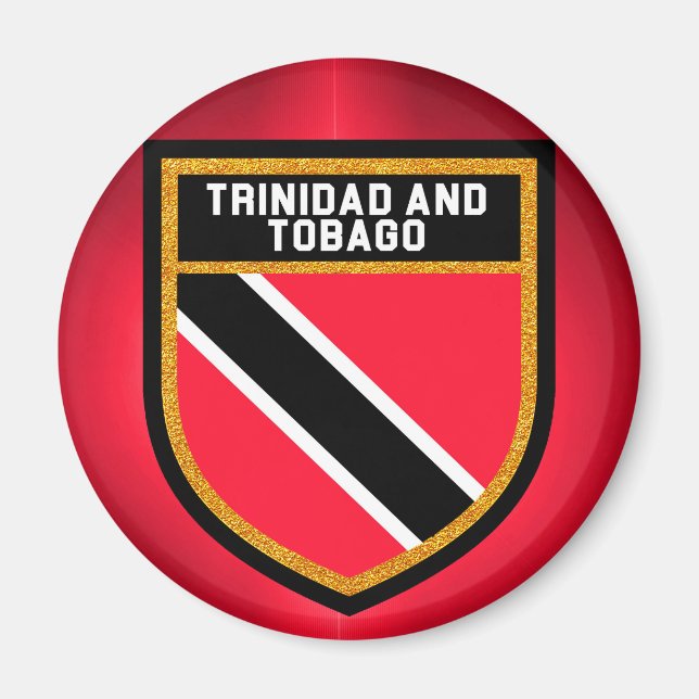 Imán Trinidad And Tobago Flag (Frente)
