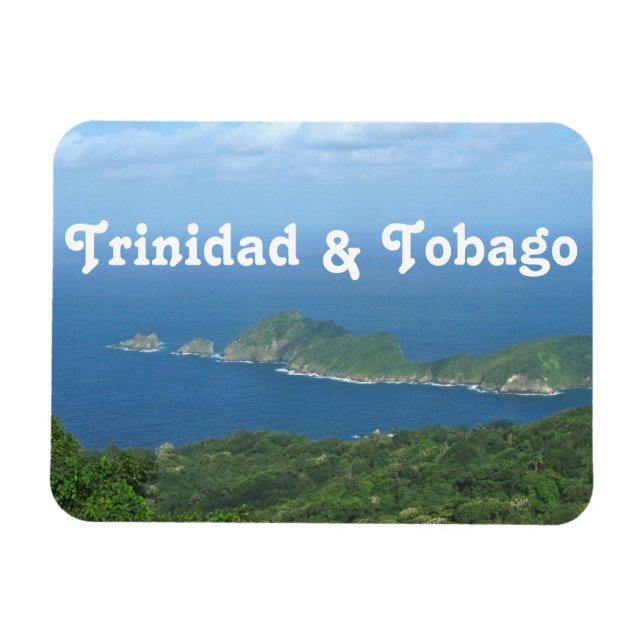 Imán Trinidad y Tabago (Horizontal)