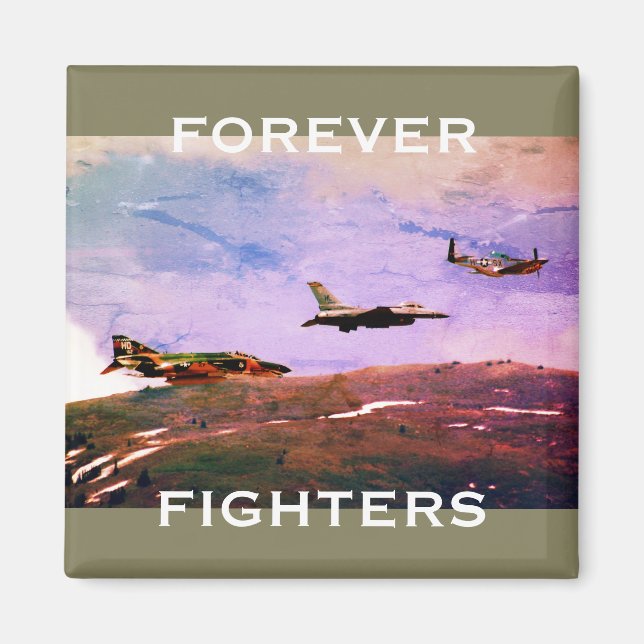 Imán Trío de aviones de combate estadounidenses "Foreve (Frente)