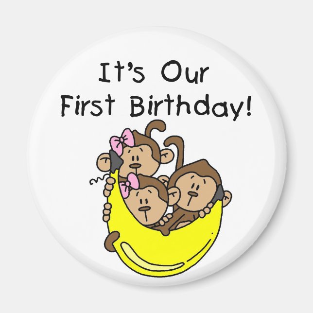 Imán Tríos 1ros - Dos camisetas y regalos del muchacho (Frente)