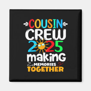 Imán Tripa divertida de la familia Cousin Crew 2025 hac