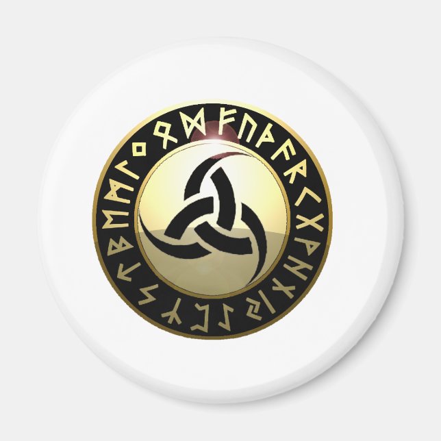 Imán Triple Cuerno de Odin (Frente)