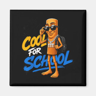 Imán Triple T Tung Sahur De Vuelta Al Colegio Meme Niño