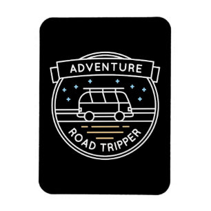 Imán Tripper de Camper Gift Adventure Road