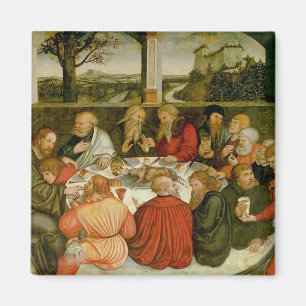 Imán Tríptico, el panel izquierdo, Philipp Melanchthon