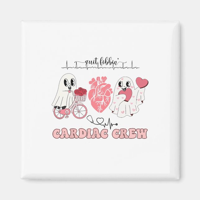 Imán Tripulación Cardiaca Dejó de Mentir de San Valentí (Frente)