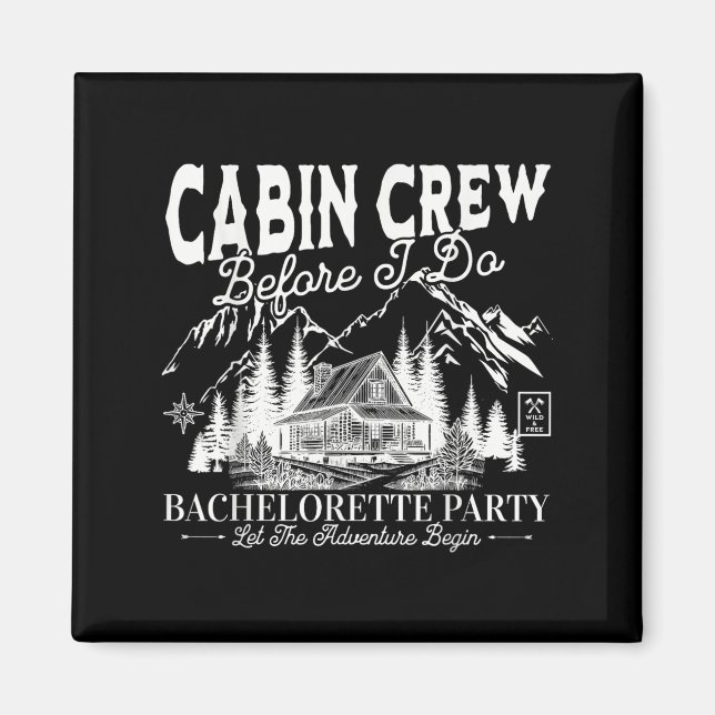 Imán Tripulación de Cabina Antes de Hacer Campamento de (Frente)