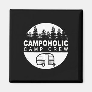 Imán Tripulacion de Campamento Campoholic Familia Campi