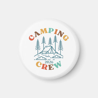 Imán Tripulación de Camping Personalizada