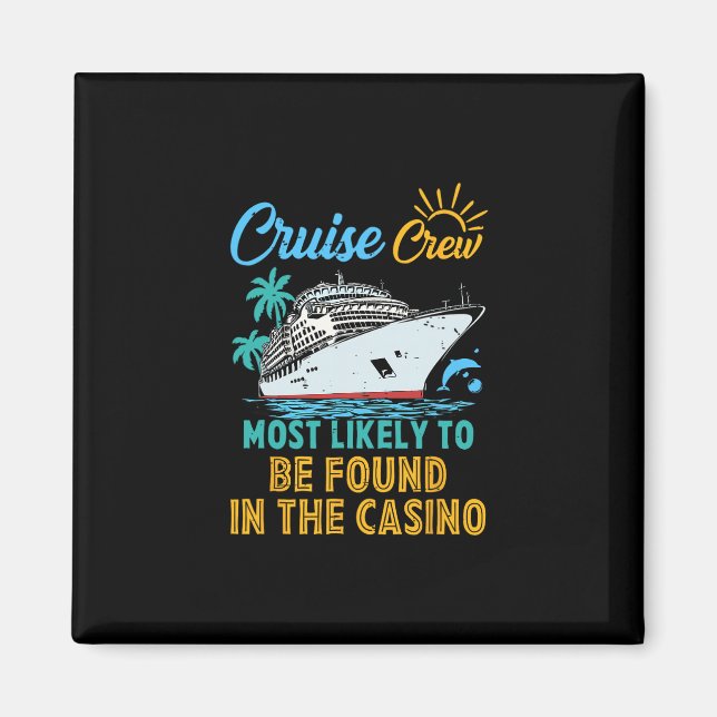 Imán Tripulación de crucero familiar con más probabilid (Frente)