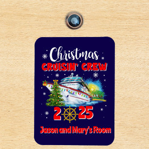 Imán Tripulación de cruceros de Navidad Barco personali