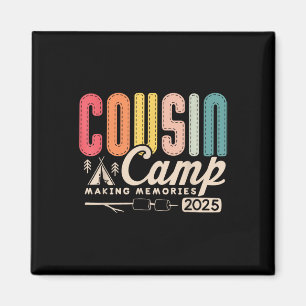Imán Tripulación del campamento de primos 2025 Vacando