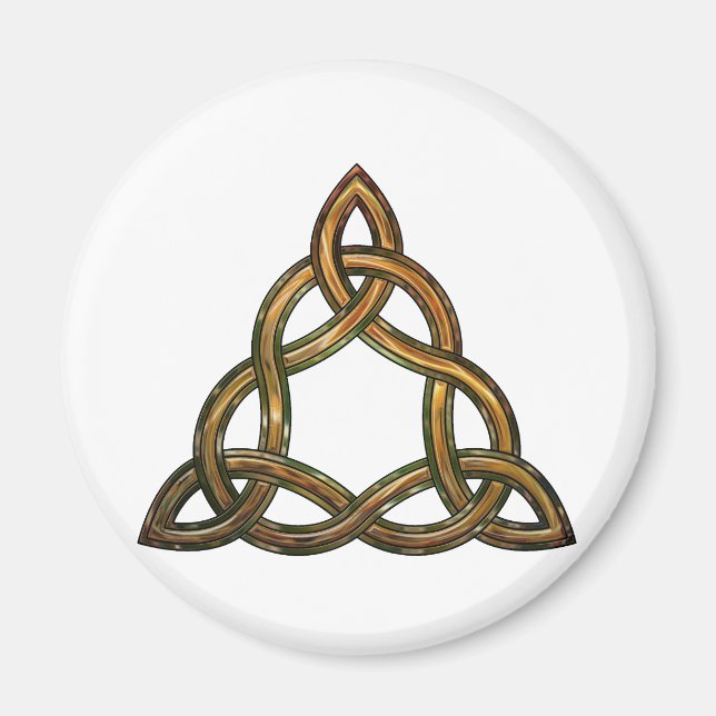 Imán triquetra celta (Frente)