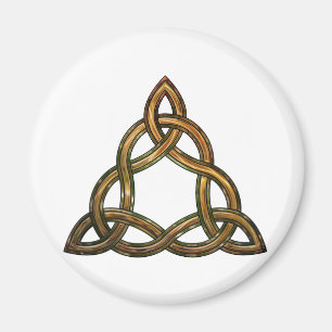 Imán triquetra céltico