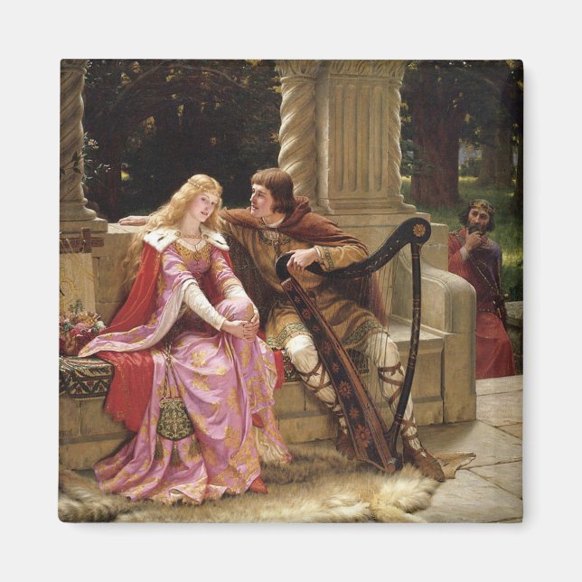 Imán Tristan and Isolde (Romance medieval) (Frente)