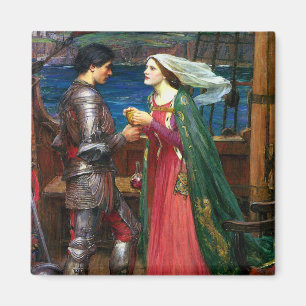 Imán Tristán e Isolda, c. 1916 por John Waterhouse