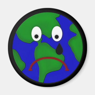 Imán Triste diseño de planetas terrestres