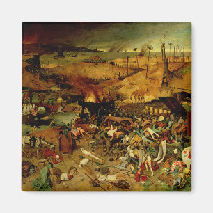 Imán Triumph de la muerte, c.1562 (aceite en el panel)