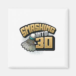Imán Triunfo en 30 años de Badminton Lover 30th Birthd