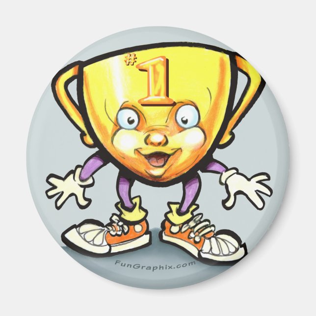 Imán Trofeo (Frente)