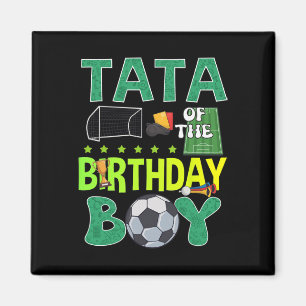 Imán Trofeo de fiesta de cumpleaños de niño de portería