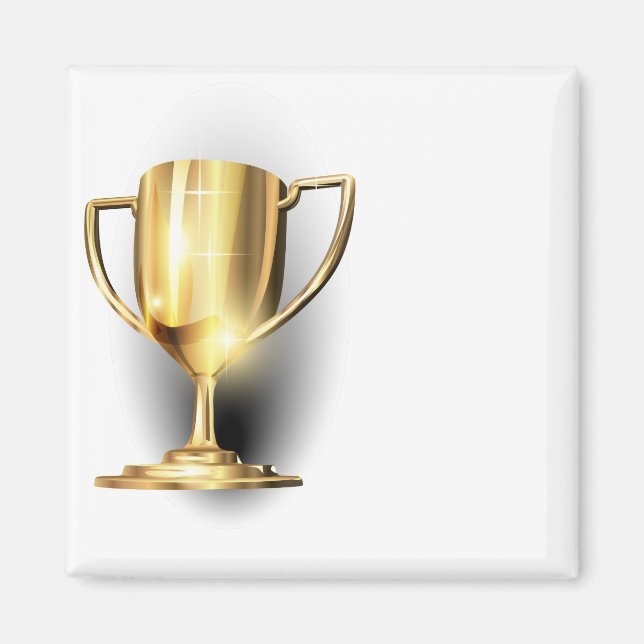 Imán Trofeo de oro (Frente)