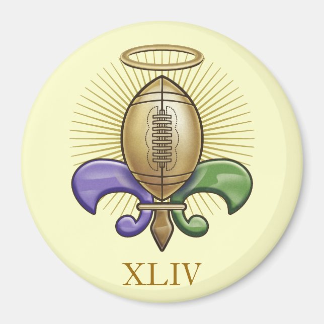 Imán Trofeo Holy NOLA (p) (Frente)