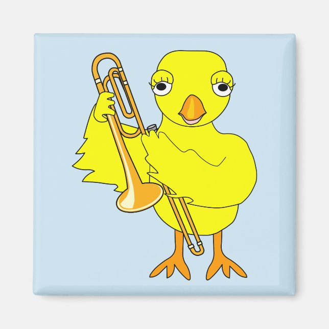 Imán Trombone Chick (Frente)