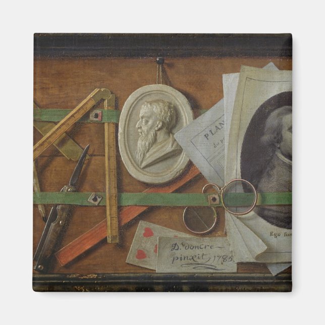 Imán Trompe l'Oeil, 1785 (Frente)