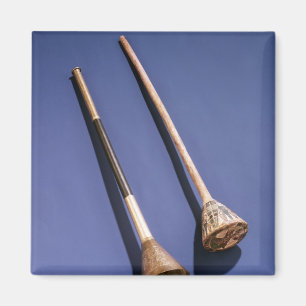 Imán Trompeta y tapón de madera